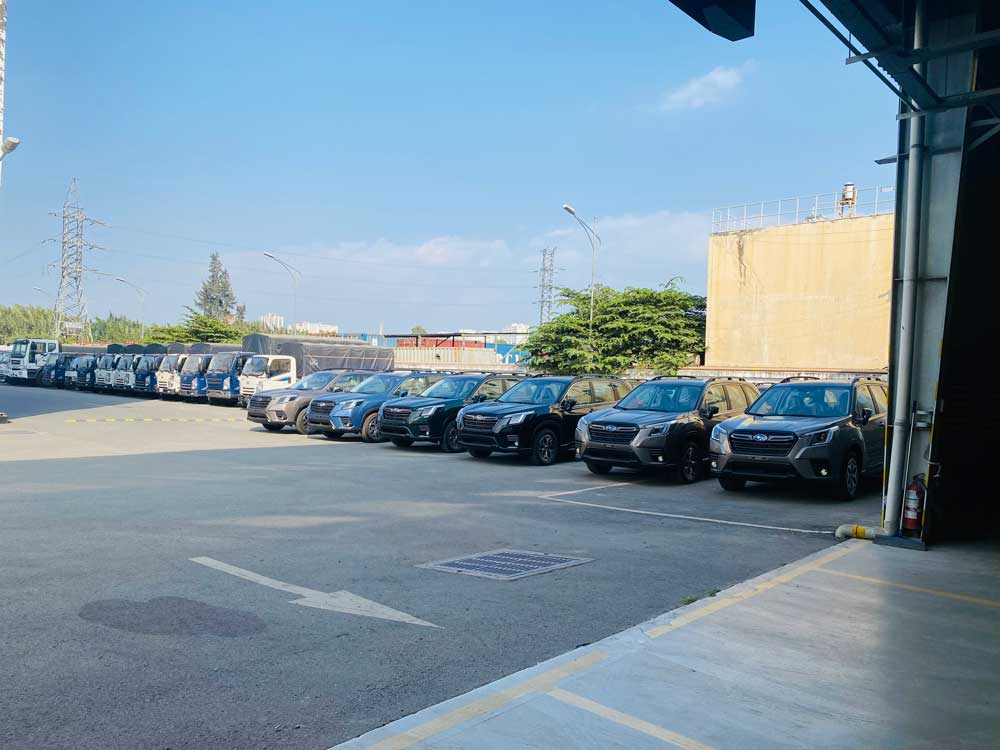 khu vuc dau xe khach lam dich vu tại subaru quan 2