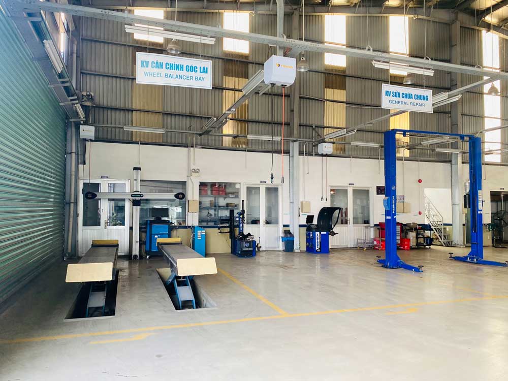 khu vuc can chinh goc lai tại subaru minh thanh quan 2